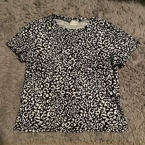 Cheetah print top